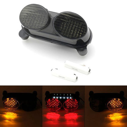 Integrated LED TailLight Turn Signals For Kawasaki ZR7S ZX6R/9R/900 ZZR600 SK EY