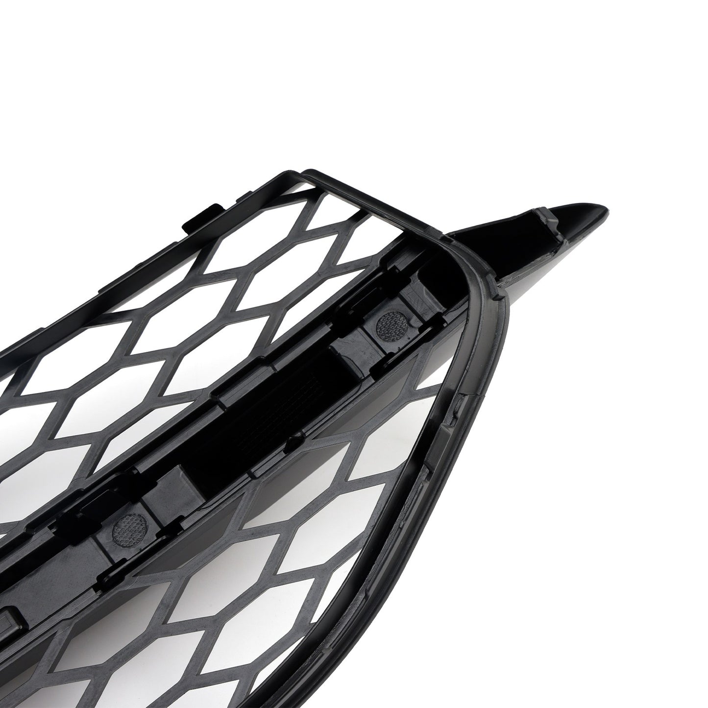 Black Front Bumper Fog Light Grille Cover Bezel Fit Audi A7 S-Line S7 2012-2015