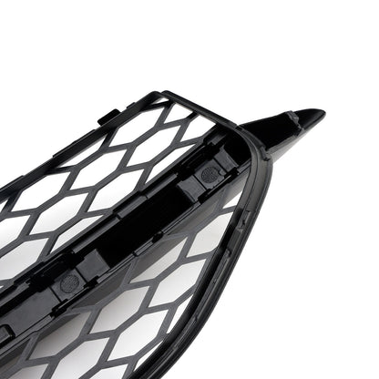 Black Front Bumper Fog Light Grille Cover Bezel Fit Audi A7 S-Line S7 2012-2015
