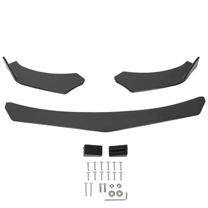 Solid Spare Front Bumper Lip Spoiler Splitter Body Kit Diffuser For 2018-2020 Toyota Camry