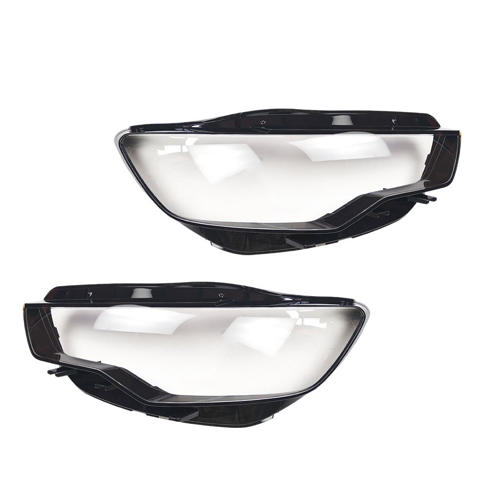 Clear Headlight Headlamp Lens Covers For 2011-2015 Audi A6 C7 Left&Right