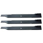 Solid Spare (3) Oregon 95-092 Mower Blade 19" Replaces Husqvarna 575265901 581055502
