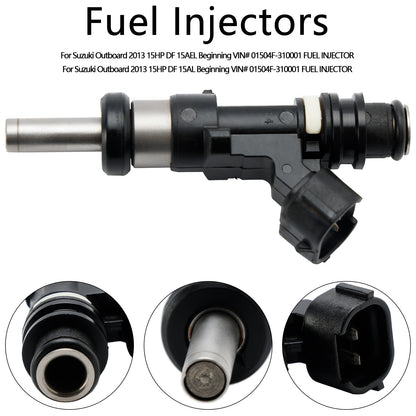 15710-89L00 Fuel Injector For Suzuki Outboard DF 15HP 9.9HP 20HP