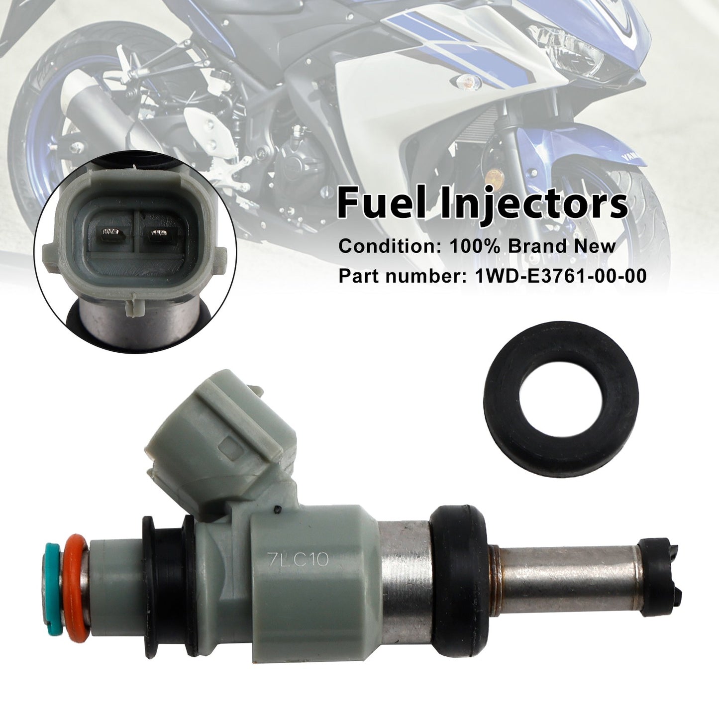1WD-E3761-00-00 Fuel Injectors For Yamaha YZF-R3 2015-2022