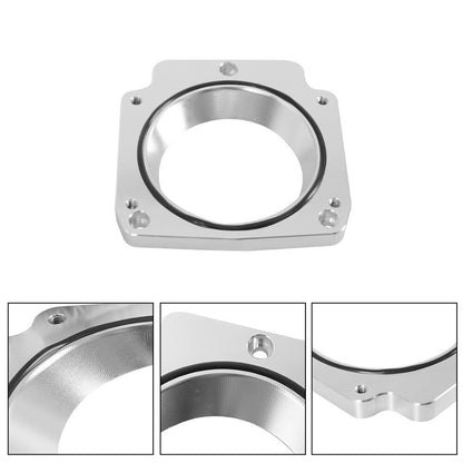 Aluminum Manifold Throttle Body Adapter Plate 3 Bolt Intake to 4 Bolt TB for LS