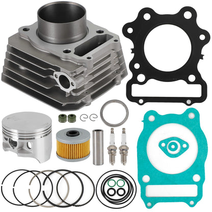 COMPLETE TOP END CYLINDER KIT FOR HONDA ATV TRX 300 FOURTRAX, FW 1988-2000