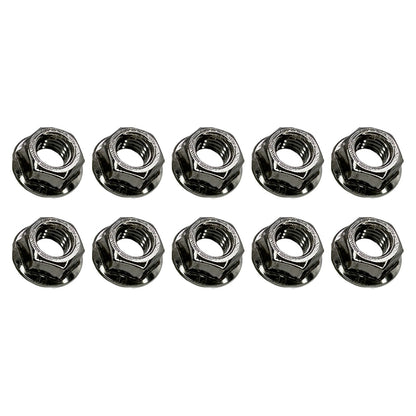 Windage Tray Nuts for All Chevy GM, LS Vortec Engines - M8x1.25 (10 pk)