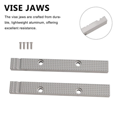 6 1/2" Reversible Vise Jaw for Most Older USA Craftsman Gray Vises