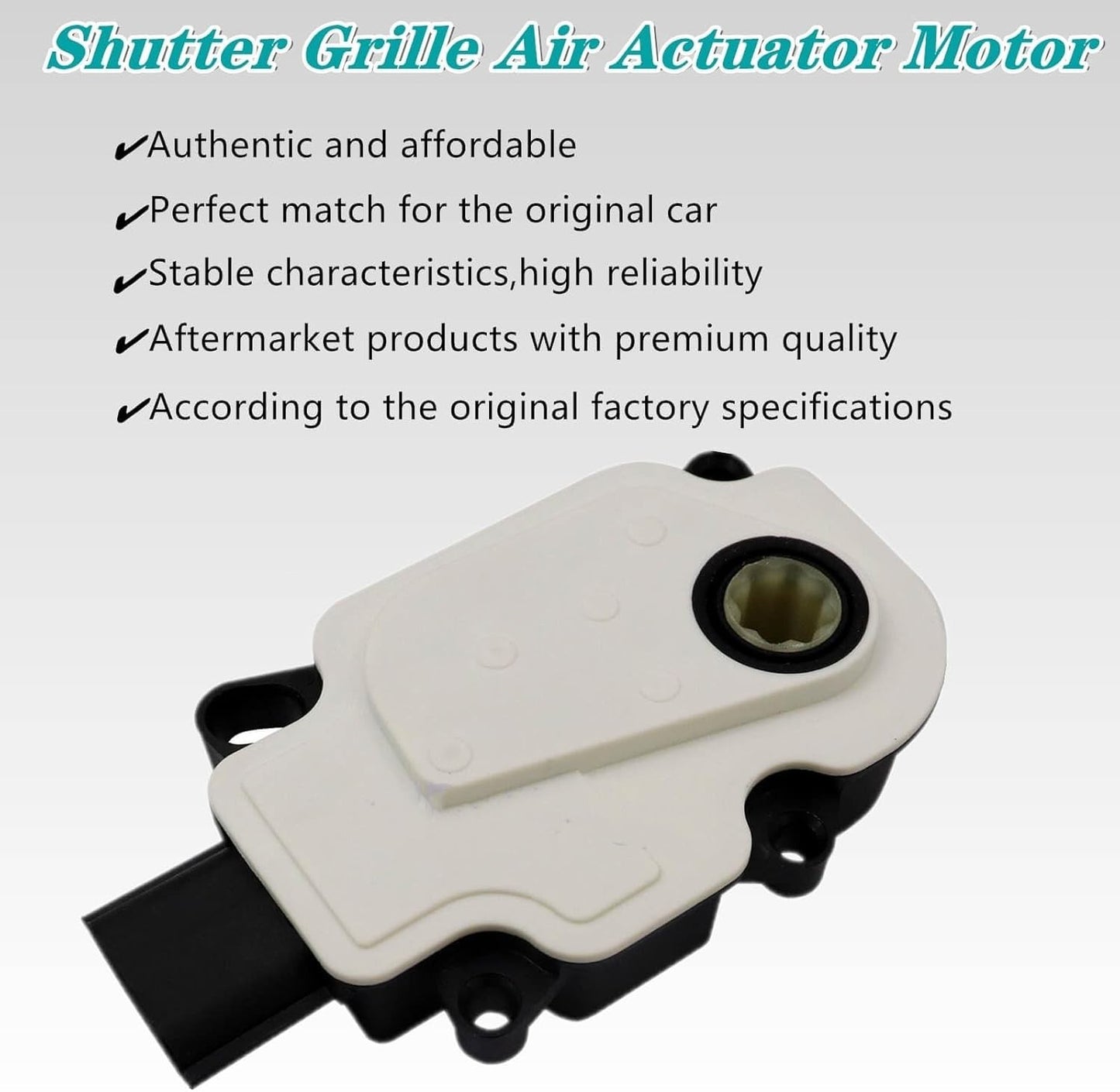 NEW Shutter Grille Air Actuator Motor Fits For 2017 2018 2019 2020 Nissan Rogue