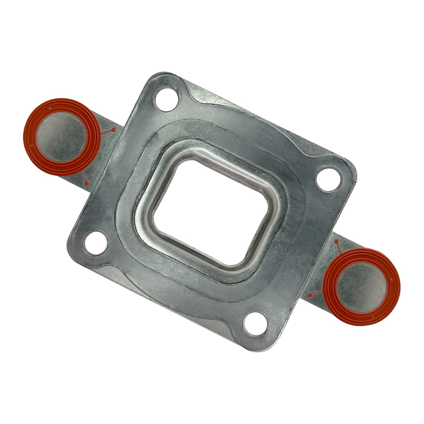 Exhaust Elbow Riser Dry Joint Gasket Closed for MerCruiser 27-864549A02 (2pk)
