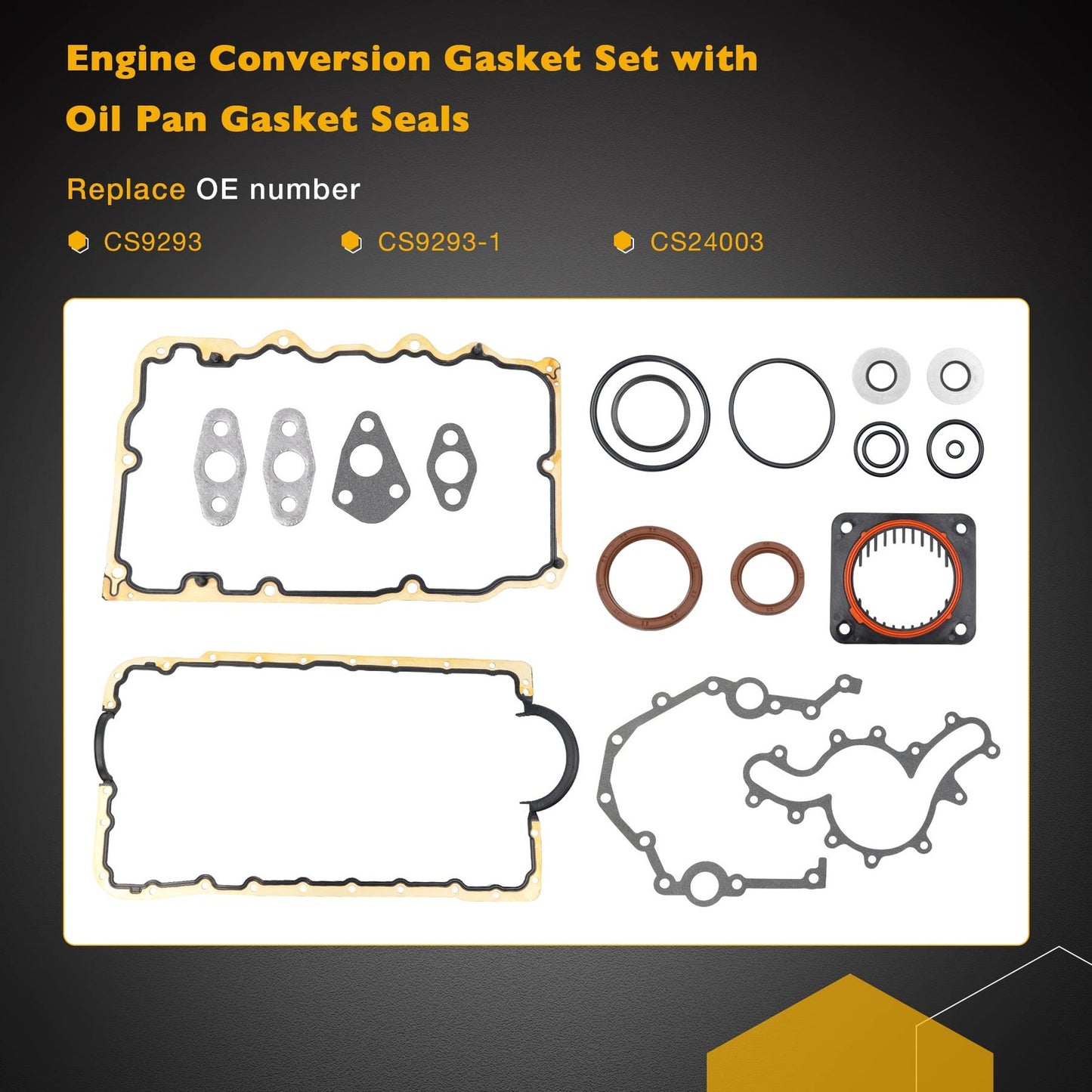 4.0 MLS Headgasket Engine Conversion Gasket Set Fit 2001-11 Ford Ranger Explorer