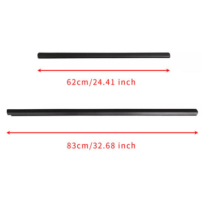 4pcs Door Belt Weatherstrip Molding Seal For Honda Fit Jazz 2008-2013