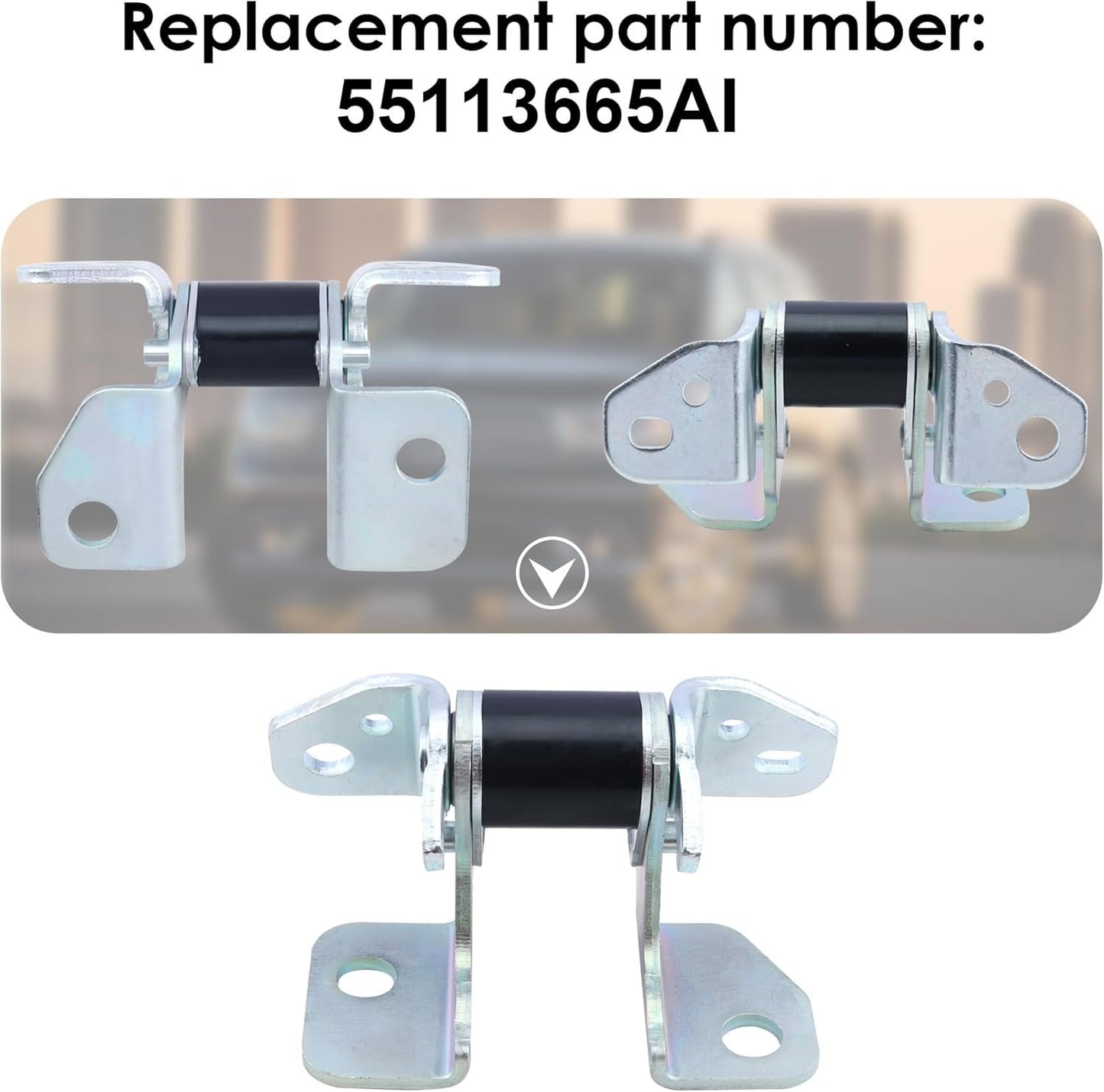 Front or Rear Driver Left Lower Door Hinge For 2013-21 Jeep Grand Cherokee NEW