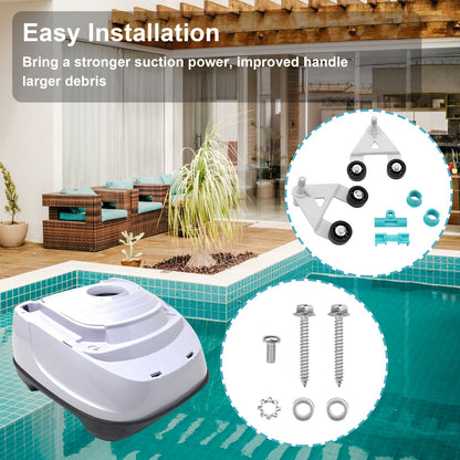 AXV621DAT Pool Vac A-Frame Turbine Kit for Hayward Aquabug Navigator Pro, Ultra