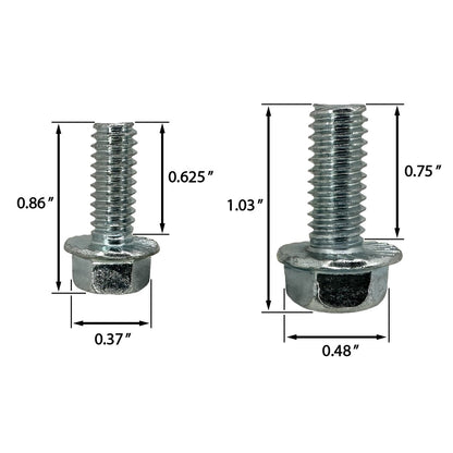 Stainless Steel Oil Pan Bolt Kit for Chevy Ford Small Block V8 Engines - SBC SBF