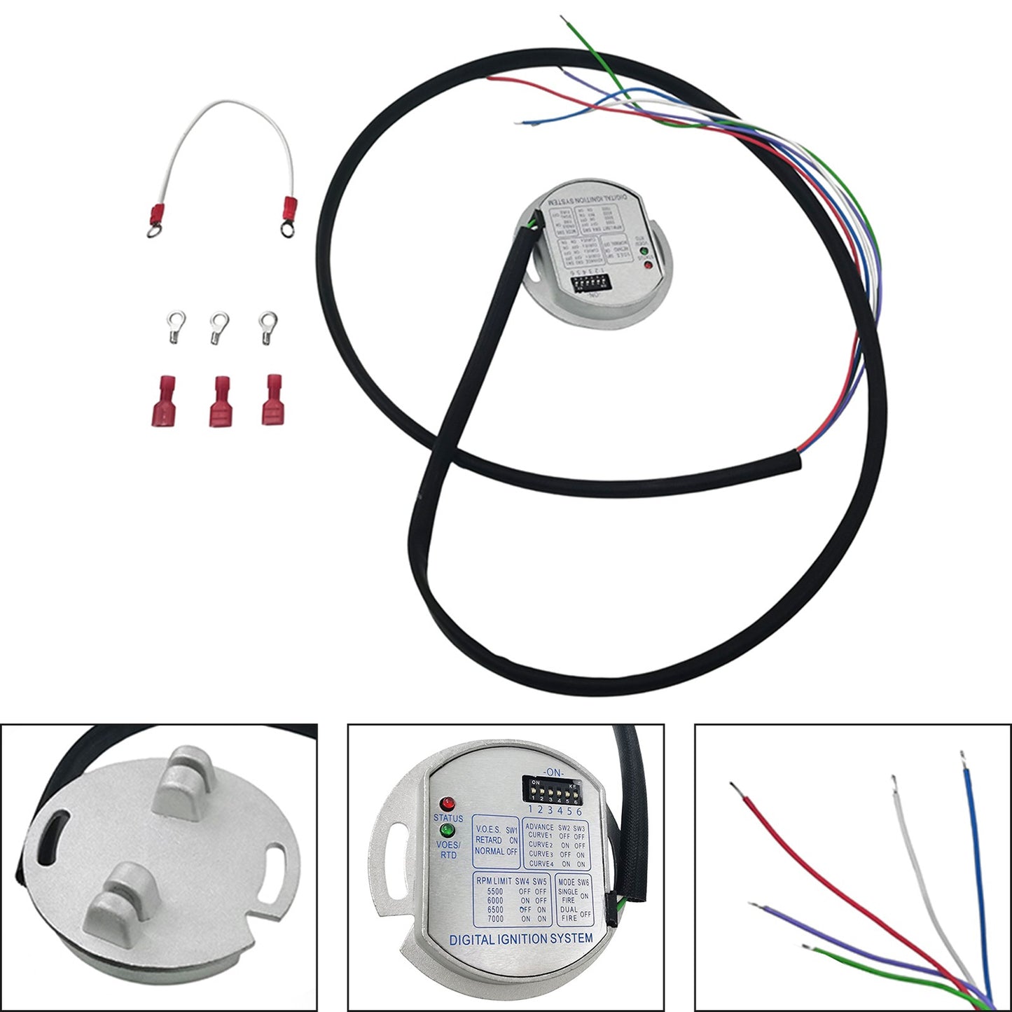 Single Fire Electronic Ignition Module fit for Sportster Dyna 2000i