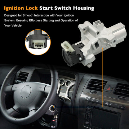 Ignition Lock Switch Cylinder Housing For 04-12 Chevy Colorado GMC Canyon Hummer