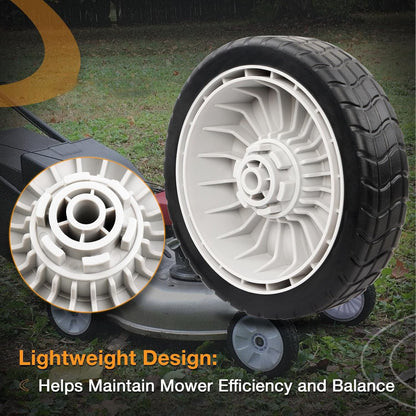 2-Pack 8" Lawn Mower Rear Wheels For Honda HRR216 HRS216 HRT216 42710-VE2-M02ZE
