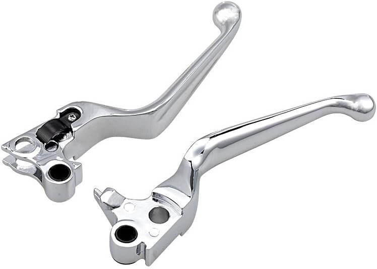 Brake Clutch Lever Chrome for Harley Davidson Road King Softail Street Bob 96-14