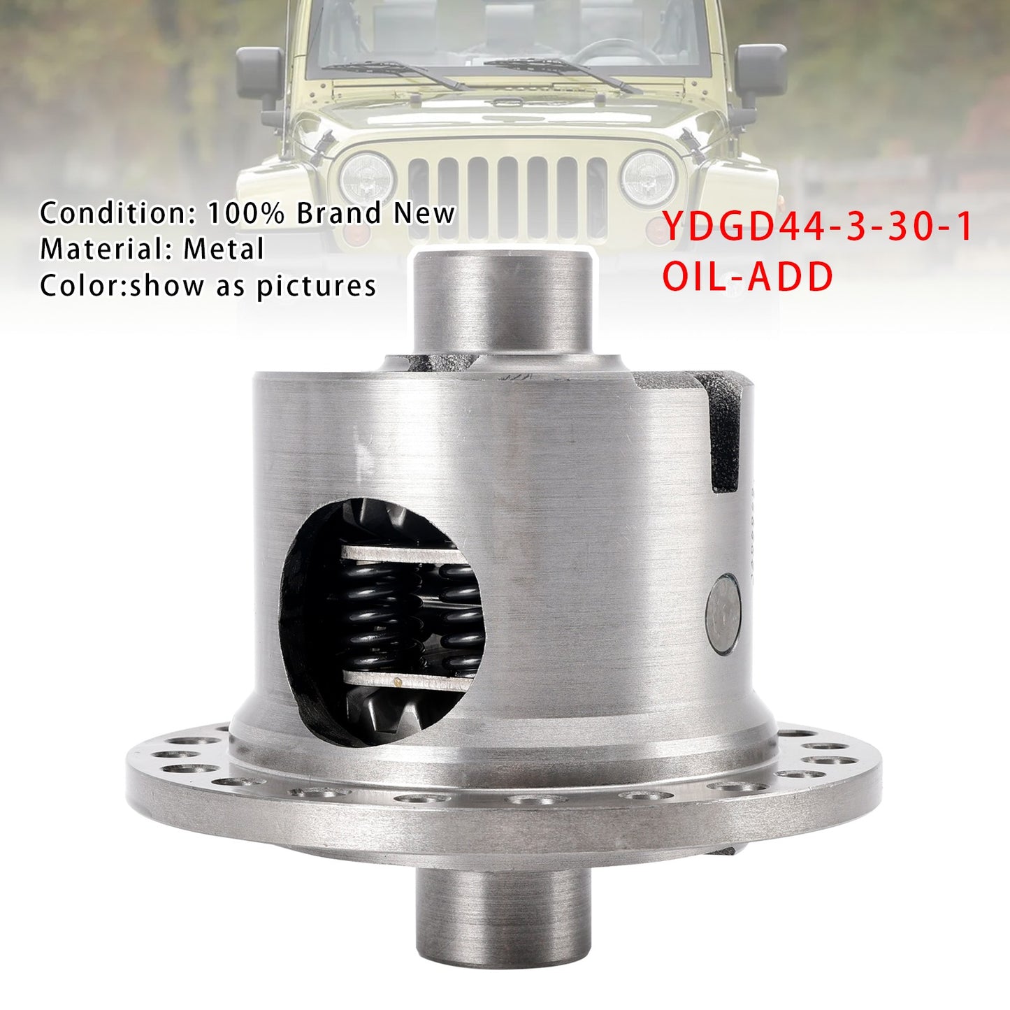Differential 30 Spl Posi LSD Dana 44 For Jeep Wrangler JK 07-2017 YDGD44-3-30-1