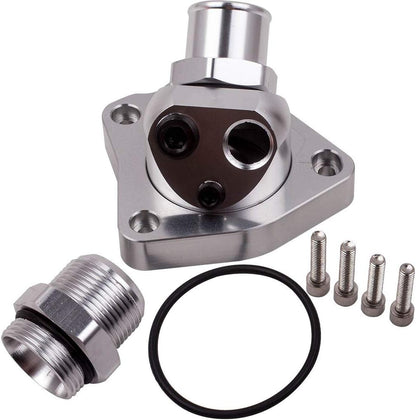 Aluminum Radiator Hose Swivel Neck Thermostat Housing for Honda K-Series K20 K24