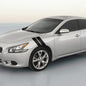 4" Dual Fender Stripe Hash Mark Stripe Decal Graphic Kit For Nissan Maxima