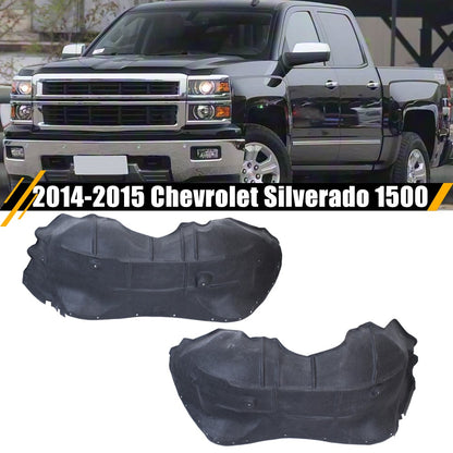 cotton-lined Front Fender Liner For 2014-2015 Chevrolet Silverado 1500