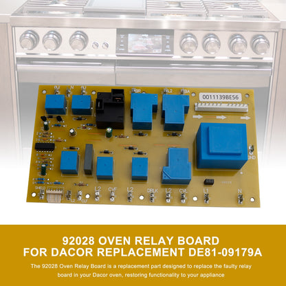 92029 62439 New Oven Relay Board for Dacor Replacement DE81-08448A