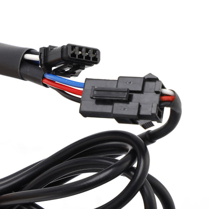 LED Running Turn Signal Light Windshield Trim for 2014+ Electra Glide Black