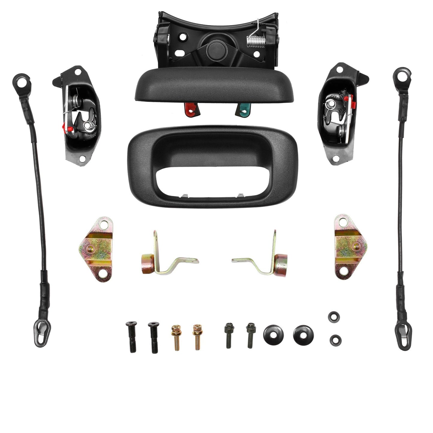 Tailgate Rebuild Kit Handle Bezel Latch for Chevy Silverado GMC Sierra 15997911