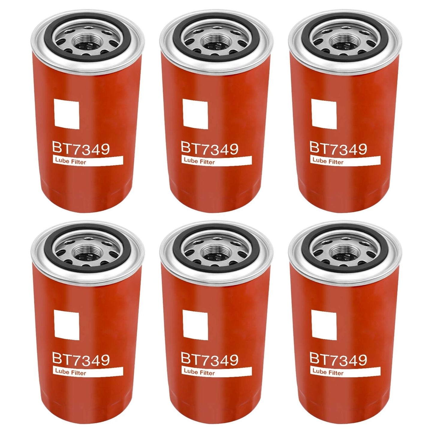 6X BT7349 Diesel Oil Fuel Filter For Dodge Ram 2500 3500 Cummins 5.9L 6.7L 8.3L