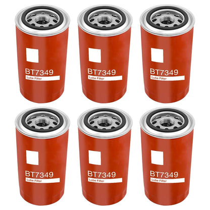 6X BT7349 Diesel Oil Fuel Filter For Dodge Ram 2500 3500 Cummins 5.9L 6.7L 8.3L