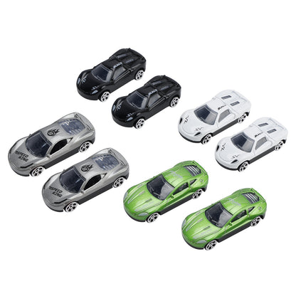 Intelligent City Six Floor Track Parking Lot Toy With 8 Cars For Kids Age 3-8