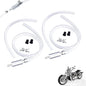 2 Sets Brake Bleeder Hose One Way Check Valve Tube Bleeding for Car Motorcyle