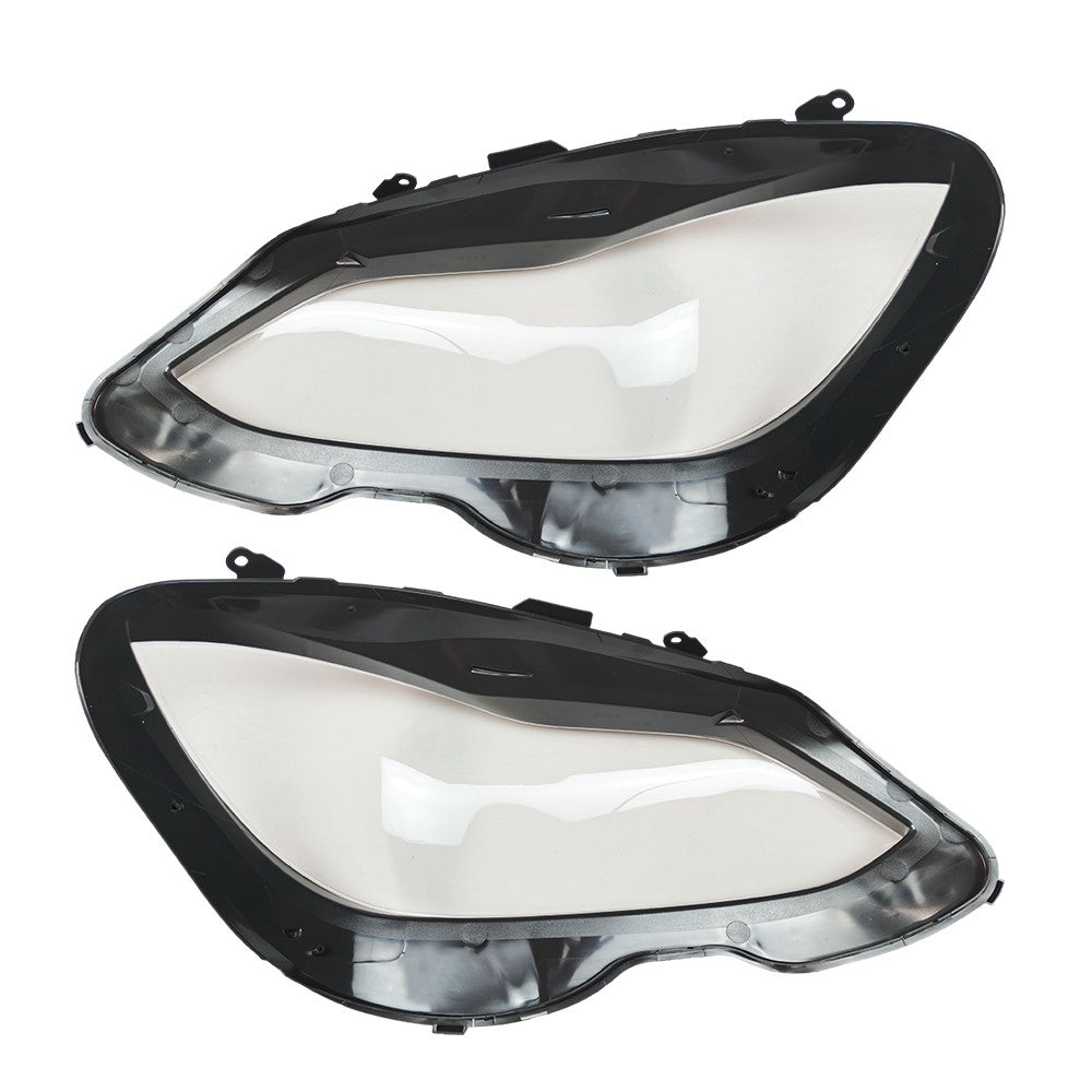 Headlight Lens Cover For Mercedes W212 E-Class E350 E500 E250 2014