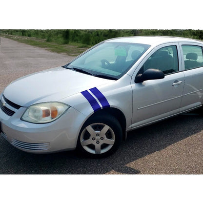 3" Dual Fender Stripe Hash Mark Stripe Decal Graphic Kit For CHEVY COBALT