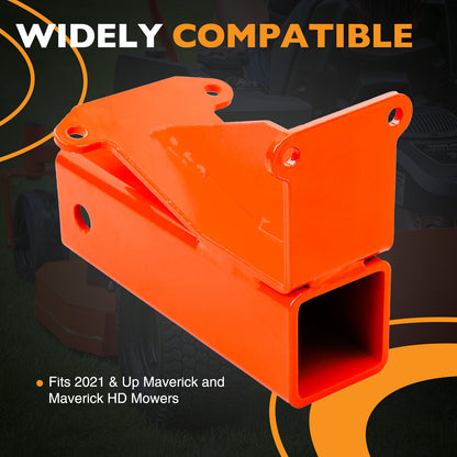 093-1136-98 Red 2" Trailer Hitch Kit For Bad Boy, Maverick 2021-UP