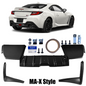 2022-2025 Fit Subaru BRZ Toyota GR86 MA-X Style Rear Bumper & Lower Diffuser Lip