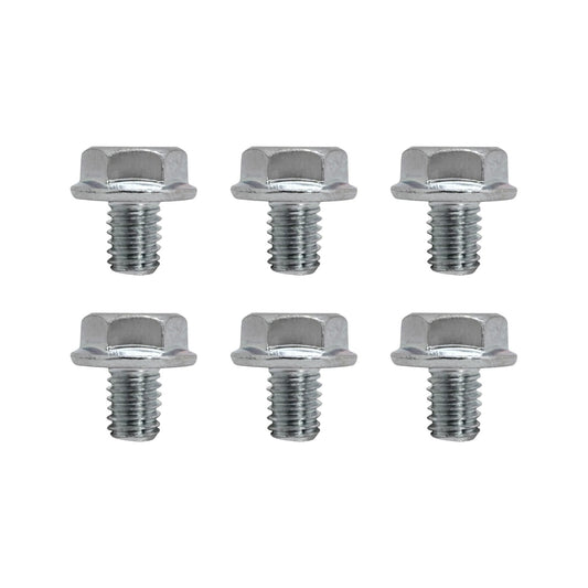 Solid Spare (6) Recoil Starter Flange Bolts 6x10 for Select Honda GX Engines, 90008-ZE2-003
