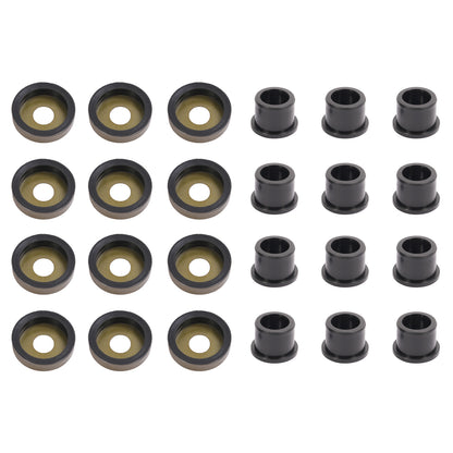 Solid Spare For Yamaha Banshee 350 YFZ350 Black & Gold Front A Arm Bushing & Dust Cover Kit