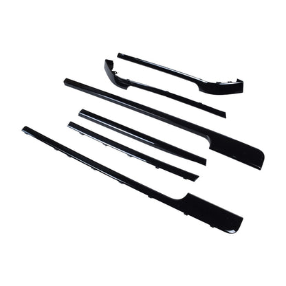 Door Side Body Molding Trim Strip Kits for 2013-22 Range Rover L405 Black