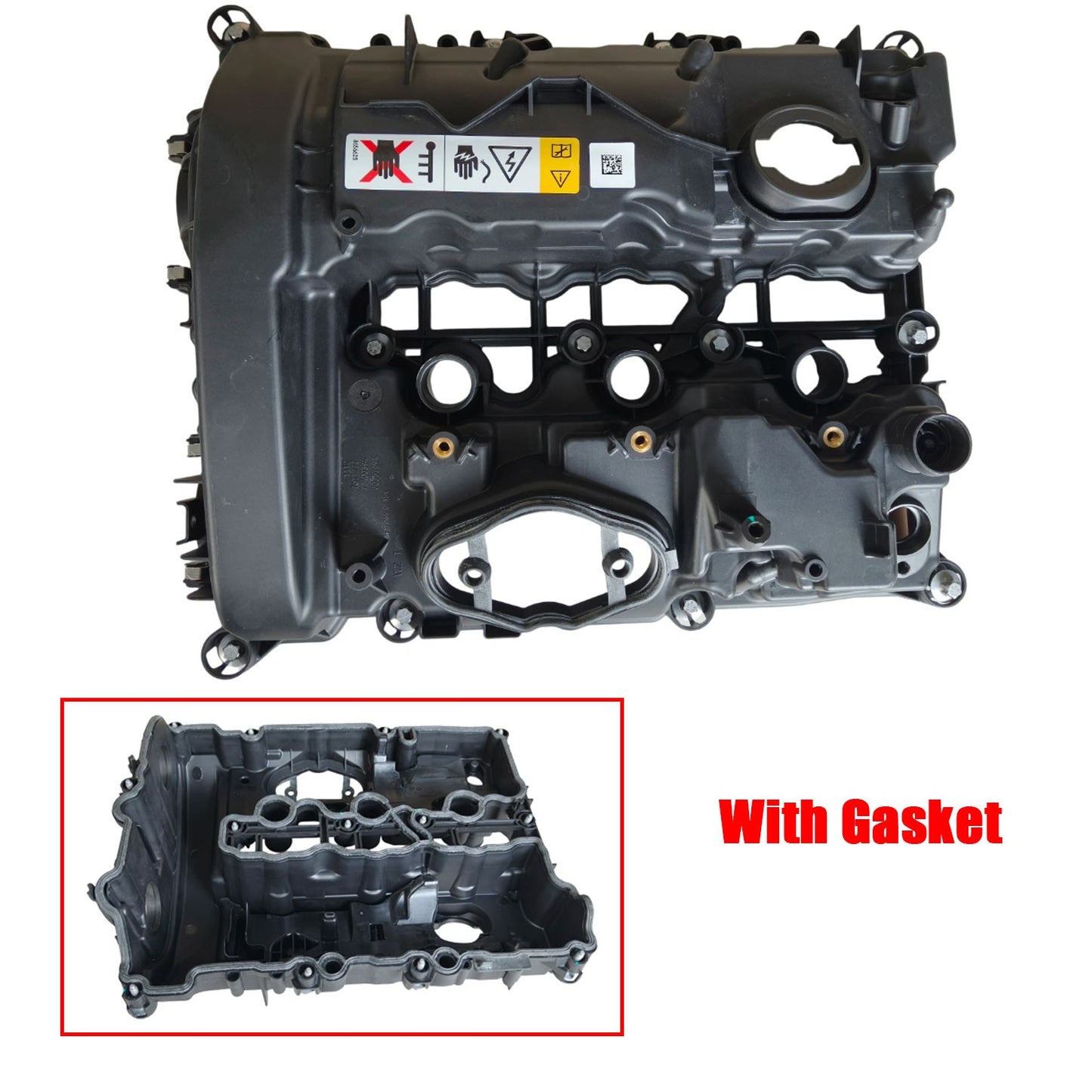 11127611277 Engine Valve Cover w/gasket For 14-19 Mini Cooper Clubman Countryman