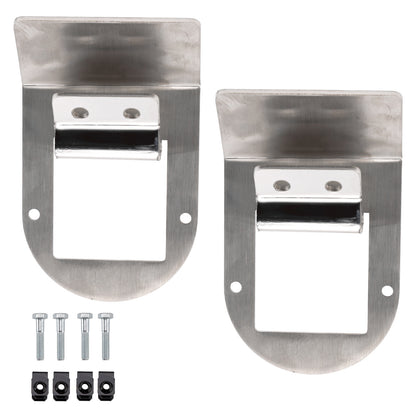 2PCS Watermelon Under Glow Frame Bracket Universal Clamp Style Mount For Truck