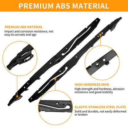 Sunroof Track Guide Rails Repair Kit Left ＆ Right for 15-24 Ford F150 Expedition