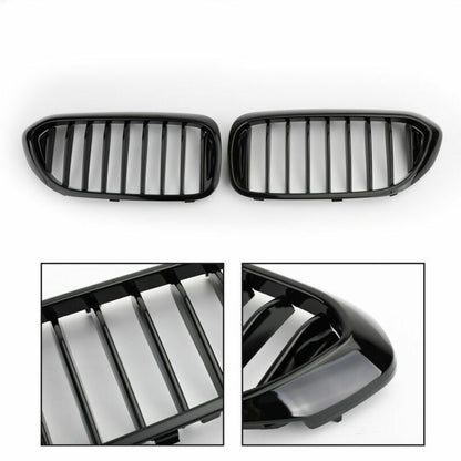 Glossy Black Front Kidney Grille Grill fits BMW 5 Series 530i 540i G30 2017-2019