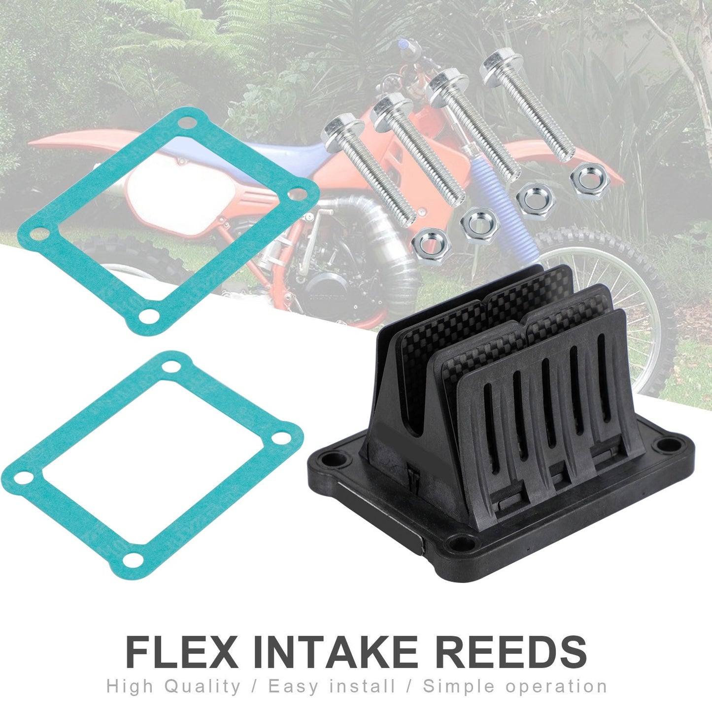 V4R01D Reed Valve System Fits For Honda CR 125  1987-2002