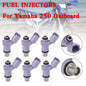 6PCS Fuel Injectors 6P2-13761-10-00 Fit For Yamaha 250 Outboard