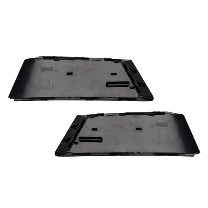 2PCS Front Fog Light Grille Lower Bumper Grill Fit AUDI A4 B9 2016-2018