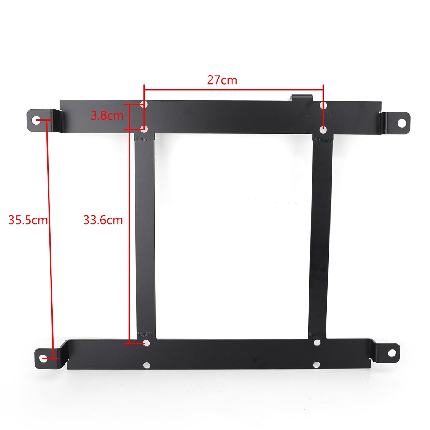 2X Low Mount Racing Bucketeat Base Tensileteel Bracket For 1997-2004 Corvette C5