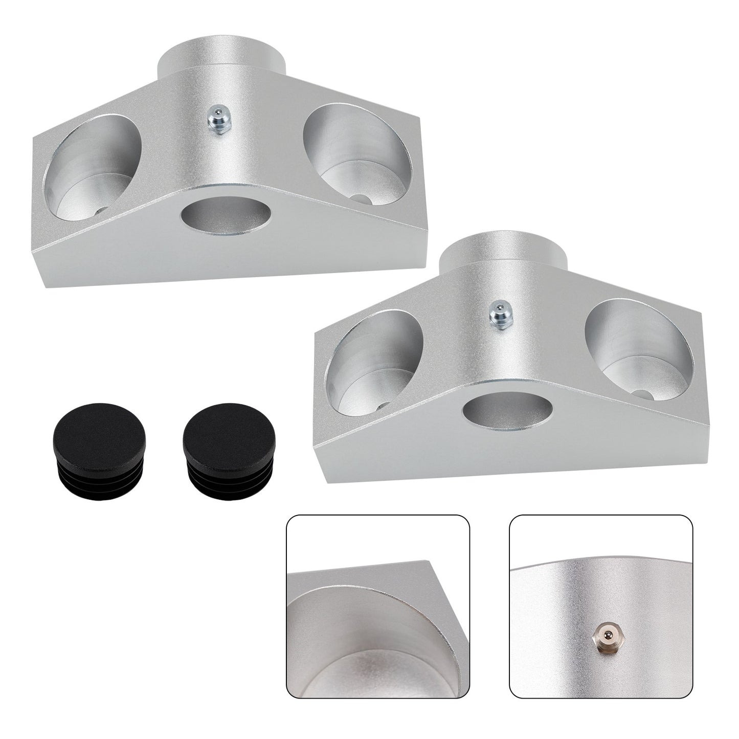 2X Dump Bed Hinge Mount Billet Kit For Can Am Defender Hd Max Sxs 2016-2024 23